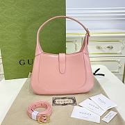 Gucci Jackie 1961 Small Shoulder Bag Light Pink 27.5x19x4cm - 3