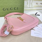 Gucci Jackie 1961 Small Shoulder Bag Light Pink 27.5x19x4cm - 4