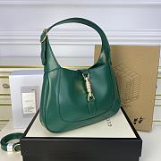 Gucci Jackie 1961 Small Shoulder Bag Green 27.5x19x4cm - 3