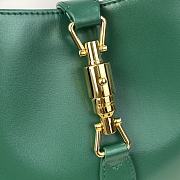 Gucci Jackie 1961 Small Shoulder Bag Green 27.5x19x4cm - 2
