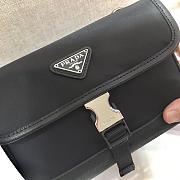 Prada Re-Nylon Saffiano Leather Smartphone Case 18x12.5x2.5cm - 3
