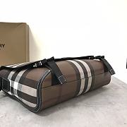 Burberry Large Wright Bag Dark Birch Brown 37x10x24cm - 5