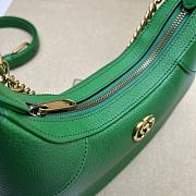 Gucci Aphrodite Small Shoulder Bag Green 25x19x7cm - 6