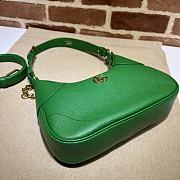 Gucci Aphrodite Small Shoulder Bag Green 25x19x7cm - 5