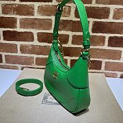 Gucci Aphrodite Small Shoulder Bag Green 25x19x7cm - 4