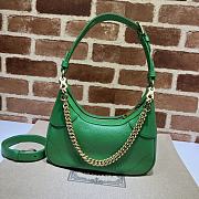 Gucci Aphrodite Small Shoulder Bag Green 25x19x7cm - 3