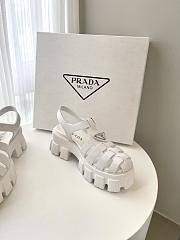 Prada Foam Rubber Sandals White - 1