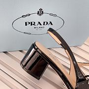 Prada Patent Leather Slingbacks Black - 5