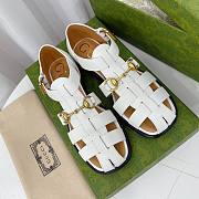 Gucci White Sandal - 1