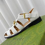 Gucci White Sandal - 5