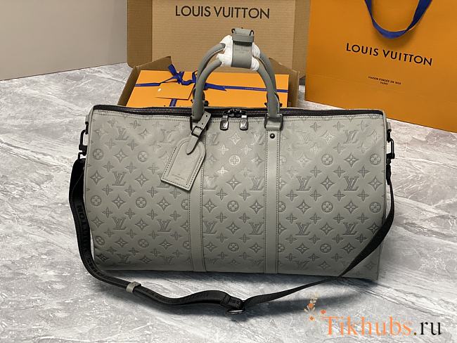 Louis Vuitton LV Keepall 50B Grey 50 x 29 x 23 cm - 1