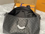 Louis Vuitton LV Keepall Bandoulière 50 Shadow Leather 50 x 29 x 23 cm - 5