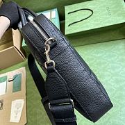 Gucci Jumbo GG Briefcase Black 40x29x6cm - 4