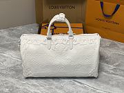 Louis Vuitton LV Keepall Bandoulière 50 White 50 x 29 x 23 cm - 3