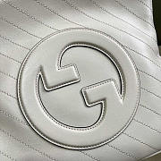 Gucci Blondie Small Leather Tote White 24x30x6cm - 2