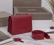 BVLGARI Small Serpenti Forever Crossbody Bag Red 19.5x15x8.5cm - 2