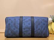 Louis Vuitton LV Keepall Bandoulière 35 Blue 34 x 21 x 16 cm - 5