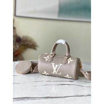 Louis Vuitton LV Papillon BB Dove Cream 20x10x10cm