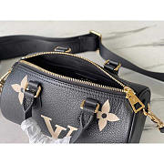 Louis Vuitton LV Papillon BB Black And Beige 20x10x10cm - 4