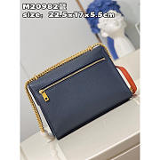 Louis Vuitton LV Mylockme Chain Bag Navy Blue 22.5 x 17 x 5.5 cm  - 4