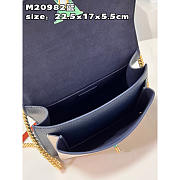 Louis Vuitton LV Mylockme Chain Bag Navy Blue 22.5 x 17 x 5.5 cm  - 3