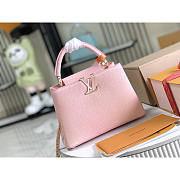 Louis Vuitton LV Pink  Capucines BB 27x18x9cm - 1