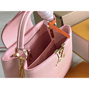 Louis Vuitton LV Pink  Capucines BB 27x18x9cm - 3