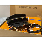 Louis Vuitton LV Pochette Métis East West Black Bag 21.5x6x13.5cm - 6