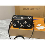 Louis Vuitton LV Pochette Métis East West Tourterelle Black Beige 21.5x6x13.5cm - 5