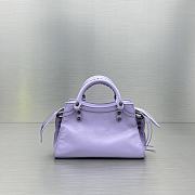Balenciaga Neo Cagole XS Purple Handbag 26x13x18cm - 6
