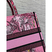 Dior Medium Book Tote Peach Multicolour 36x18x28cm - 2