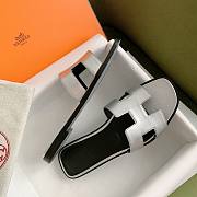 Hermes Oran Slide Silver  - 3