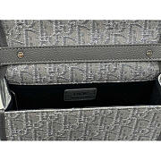 Dior Mini Gallop Bag With Strap Ruthenium-Colored 20.5 x 16 x 5 cm - 2