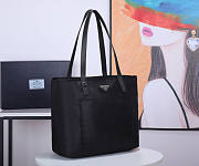 Prada Re-Nylon Tote Bag Black 35x29x15.5cm - 4