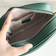 Gucci Soho Small Leather Disco Green Bag 21x15x7cm - 2