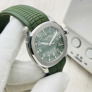 Patek Philippe “Jumbo” Aquanaut Khaki Green Watches - 4