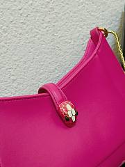 BVLGARI Serpenti Baia Shoulder Bag Pink 27.5x18x4.5cm - 4