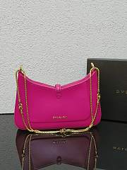 BVLGARI Serpenti Baia Shoulder Bag Pink 27.5x18x4.5cm - 2