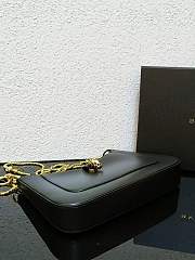 BVLGARI Serpenti Baia Shoulder Bag Black 27.5x18x4.5cm - 4