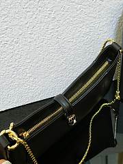 BVLGARI Serpenti Baia Shoulder Bag Black 27.5x18x4.5cm - 2