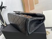 Chanel Classic 2.55 Handbag Flap Black 25cm - 6