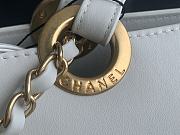 Chanel 22 Calfskin Tote Bag Large White 39x29x15cm - 2