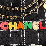 Chanel 22 Colorful Tote Bag Black 39x42x8cm - 2