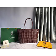 Goyard Saint Louis GM Bag Burgundy 34x20x40cm - 1