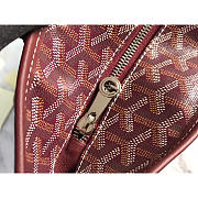 Goyard Saint Louis GM Bag Burgundy 34x20x40cm - 2