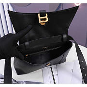 Balenciaga Downtown Small Shoulder Bag Black 29x10x18cm - 6