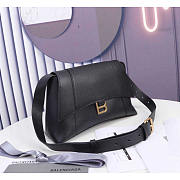 Balenciaga Downtown Small Shoulder Bag Black 29x10x18cm - 3