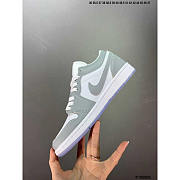 Jordan 1 Low Wolf Grey Sneaker - 2