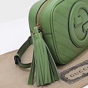 Gucci Blondie Small Shoulder Bag Green 24x15.5x5cm - 2