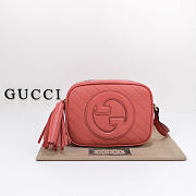 Gucci Blondie Small Shoulder Bag Pink 24x15.5x5cm - 1